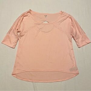 Champion Womens Activewear Top Size Large Workout Running Breathable